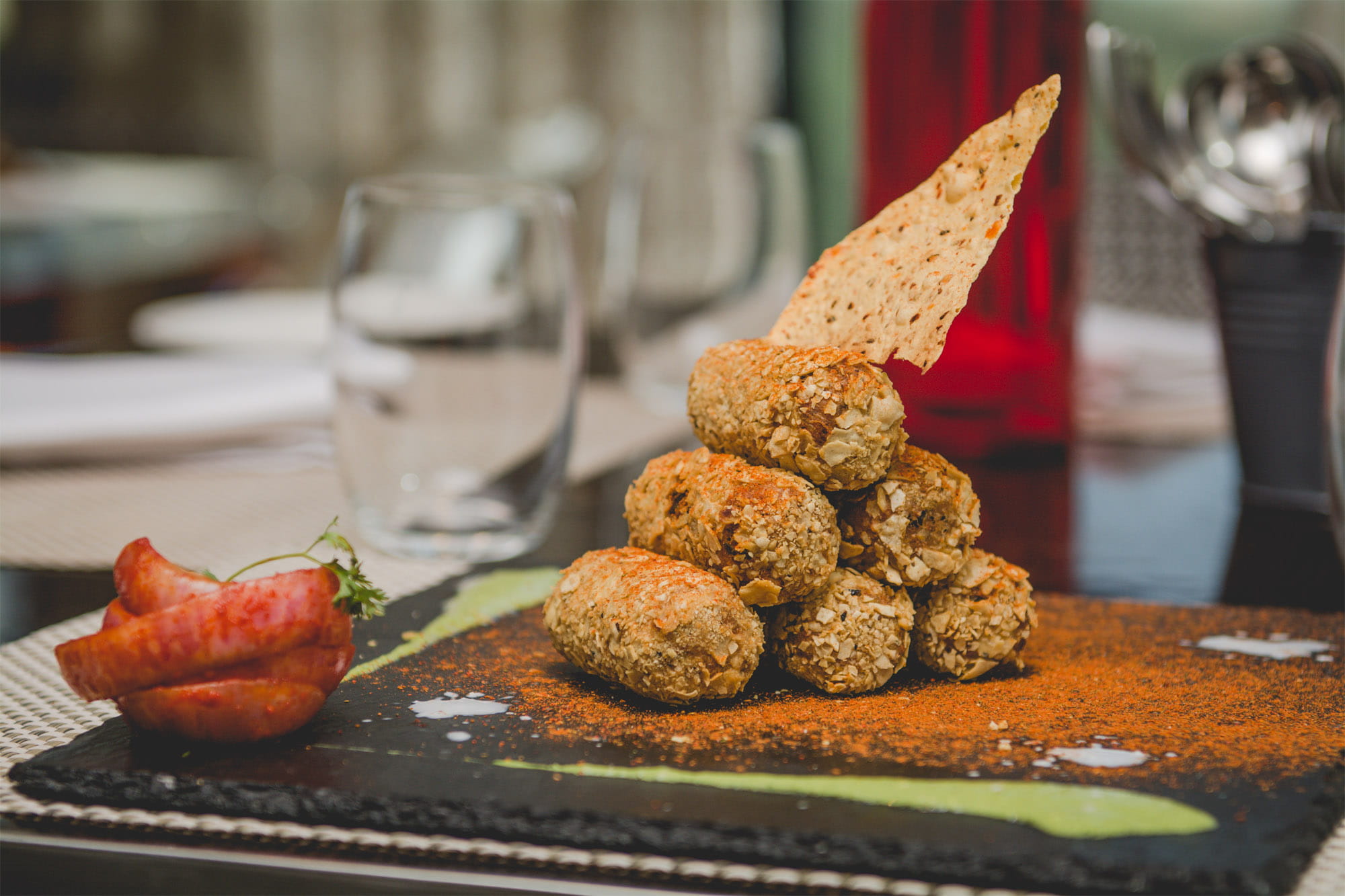 CHEESE PAPAD CROQUETTES