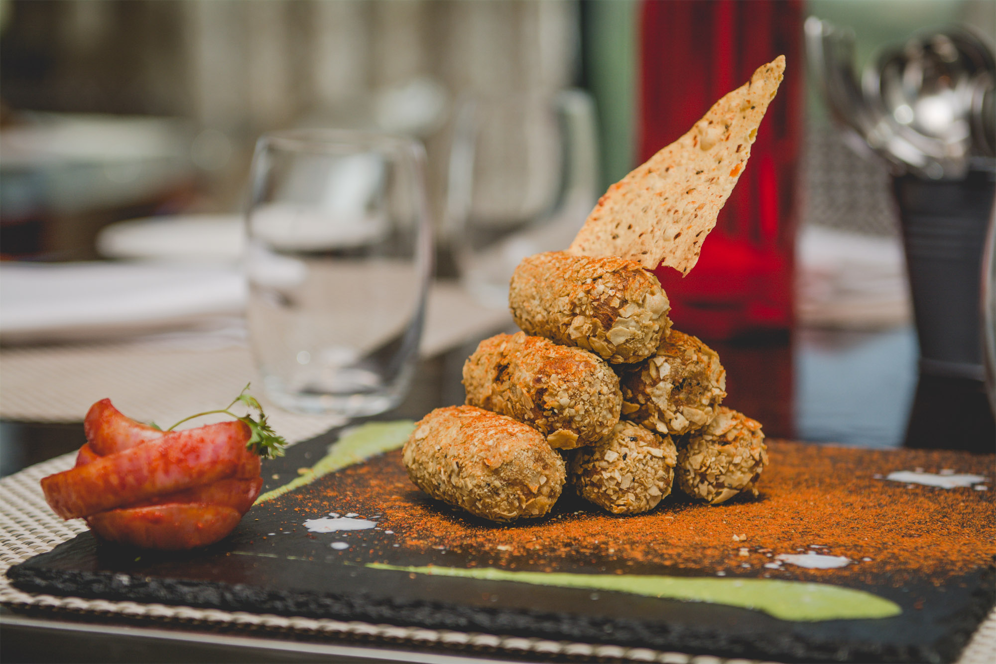 CHEESE PAPAD CROQUETTES